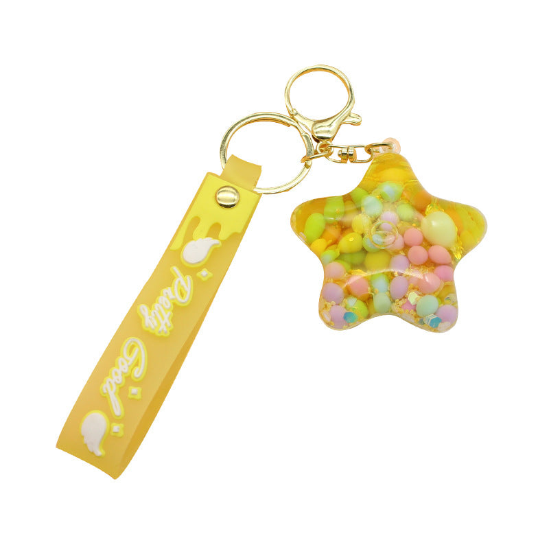 Unisex Schlüsselanhänger mit Süßigkeitenmotiv Brehn