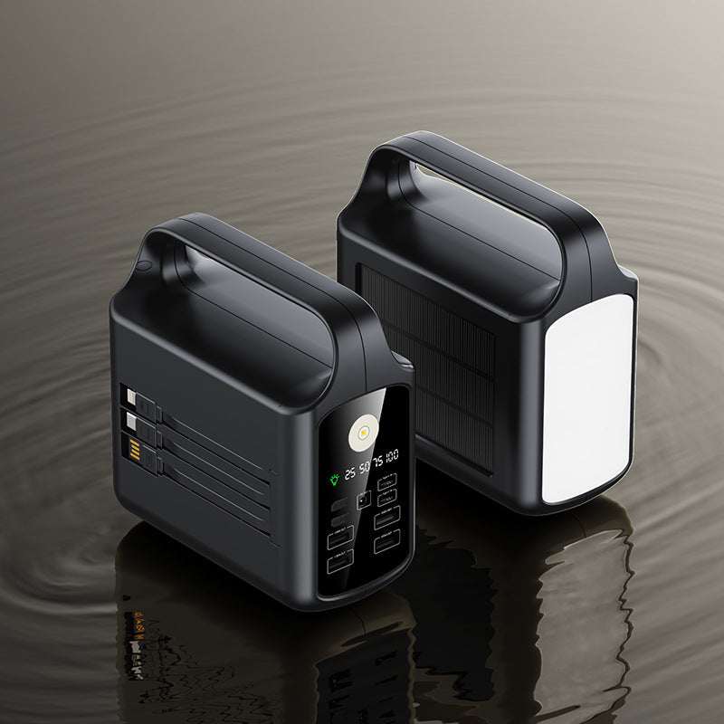 Tragbare Solar Powerbank mit Multifunktions-Ladefunktion Brehn