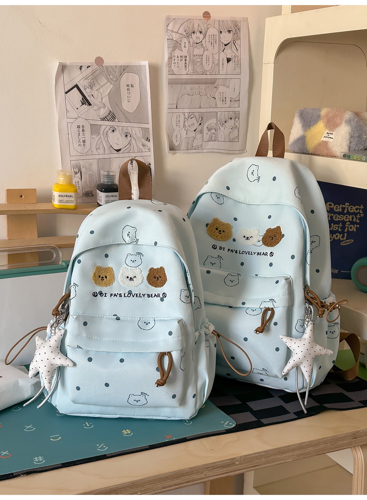 Niedlicher illustrierten Tier-Themen Rucksack