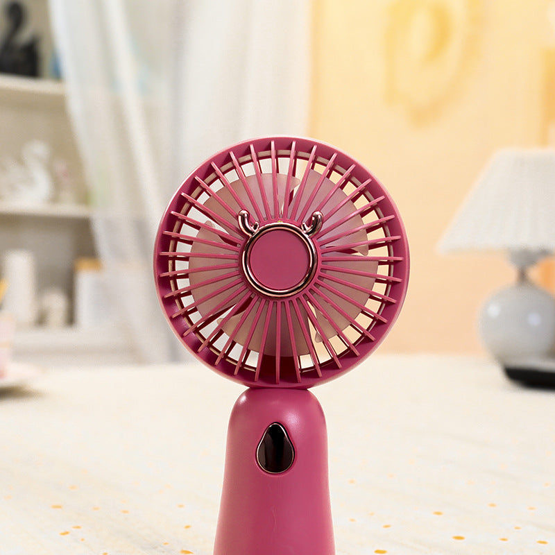 Damen Tragbarer Mini-Handventilator mit USB-Ladefunktion Brehn