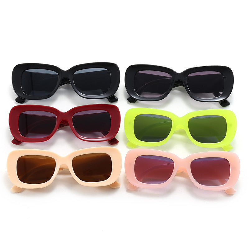 Damen oversized Kunststoff-Sonnenbrille Brehn