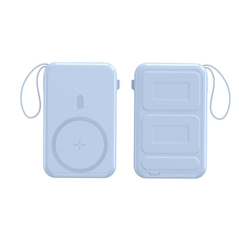 Tragbare Wireless Powerbank mit Integriertem Ladepad Brehn