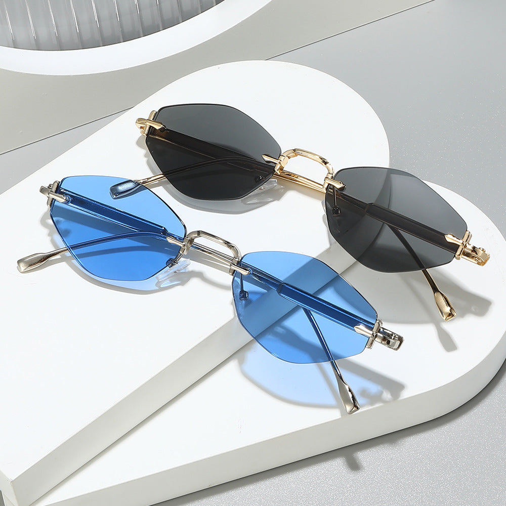 Chic Winkel Katzenaugen-Sonnenbrille Brehn