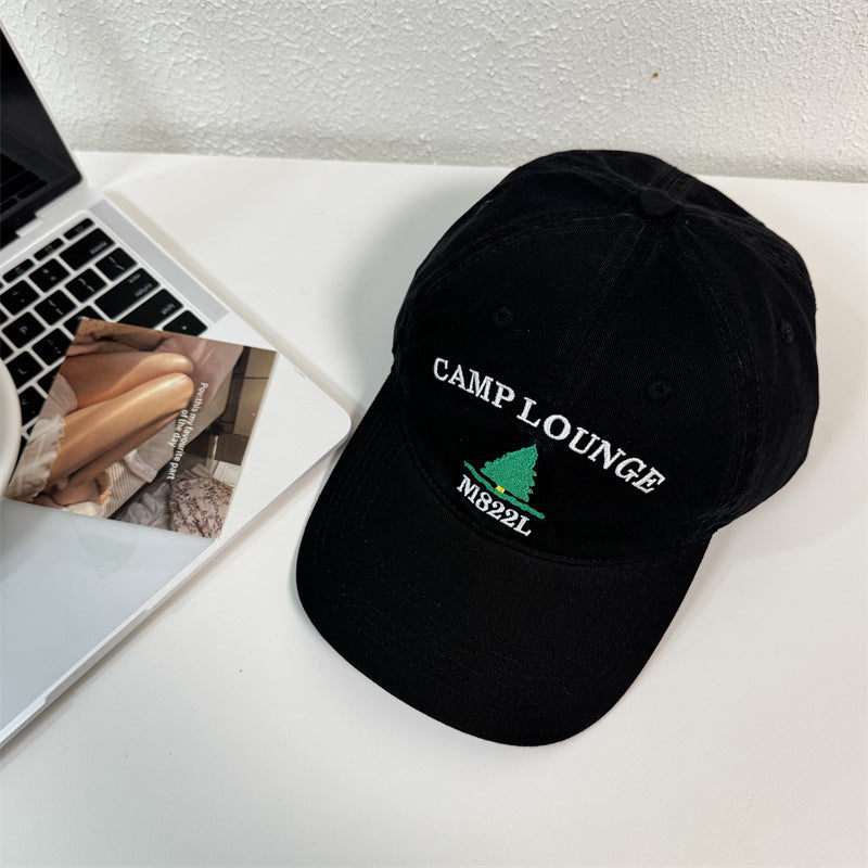 Herren bestickte Camp Logo Baseballcap Brehn