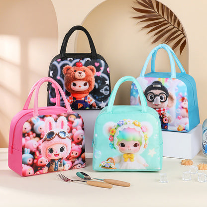 Fun Character Isolierte Lunch Tasche Brehn