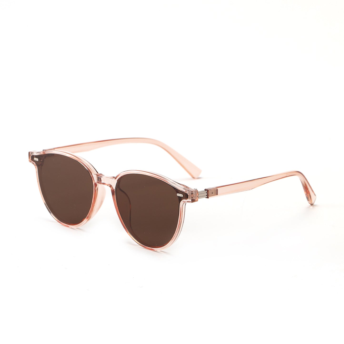 Damen stilvolle Sonnenbrille mit elegantem transparentem Rahmen Brehn