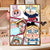 Verspielte Cartoon-Illustration Wandkunst Brehn