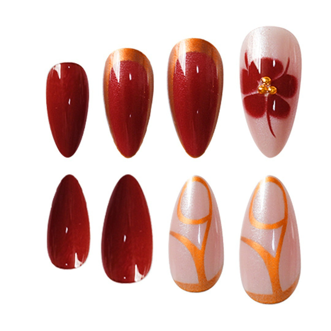 Glamouröse Stiletto-Nagelerweiterungen Brehn
