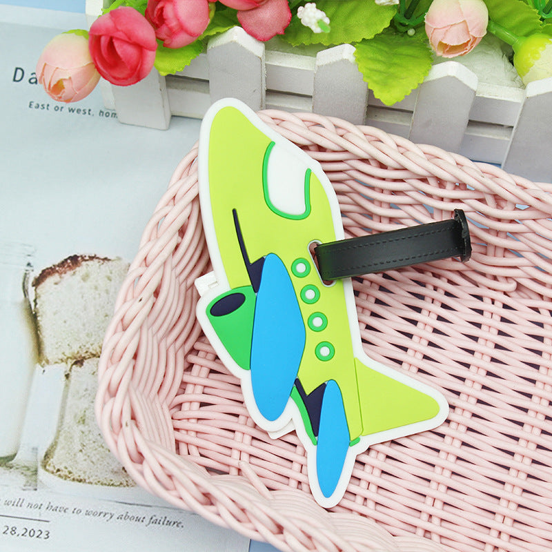 Unisex Gepäckanhänger im kreativen Flugzeugdesign Brehn
