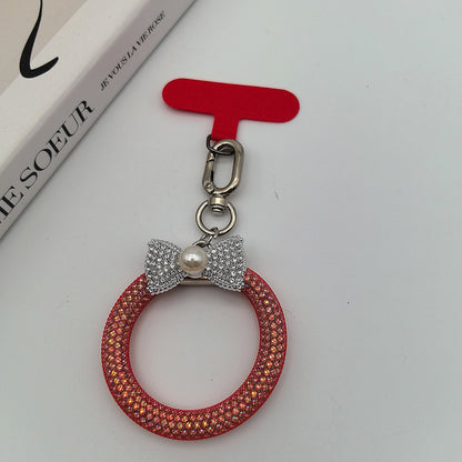Eleganter Strass Schleife Schlüsselanhänger Brehn