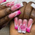 Künstlerisches Floral Stiletto Nagelkunst Set Brehn