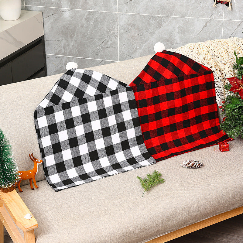Festliche Stuhlhusse im Weihnachtsdesign Brehn