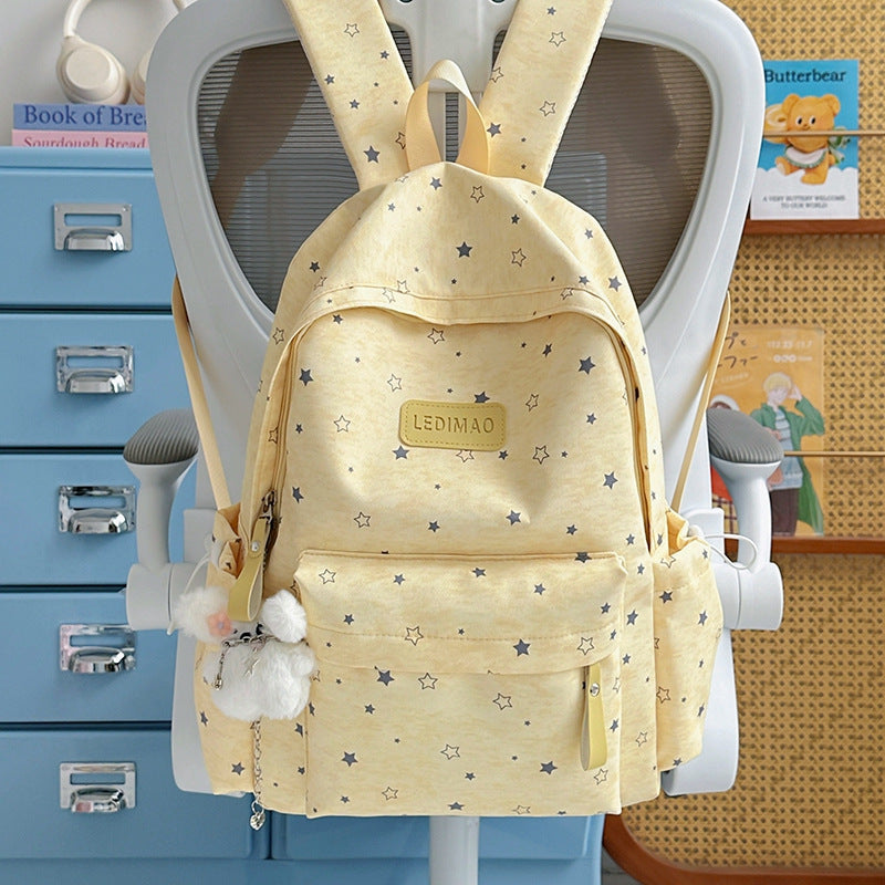 Schöne Rucksack mit Sternenmuster