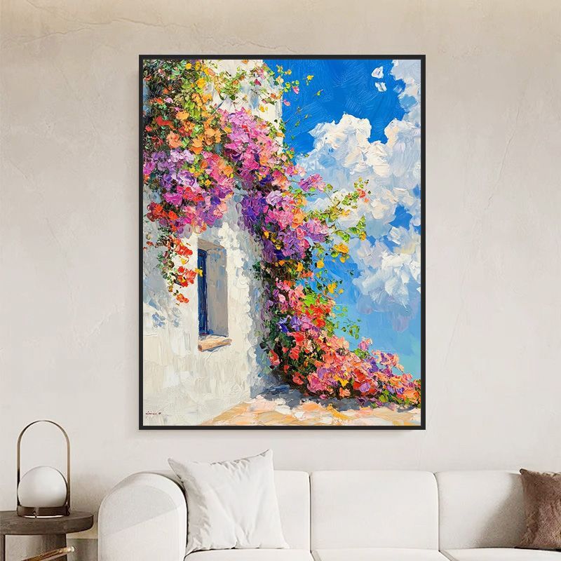 Florale Landschaft Wandkunst Brehn