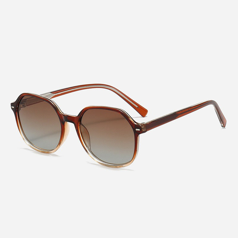 Damen modische Sonnenbrille im extravaganten Schildpatt-Design Brehn