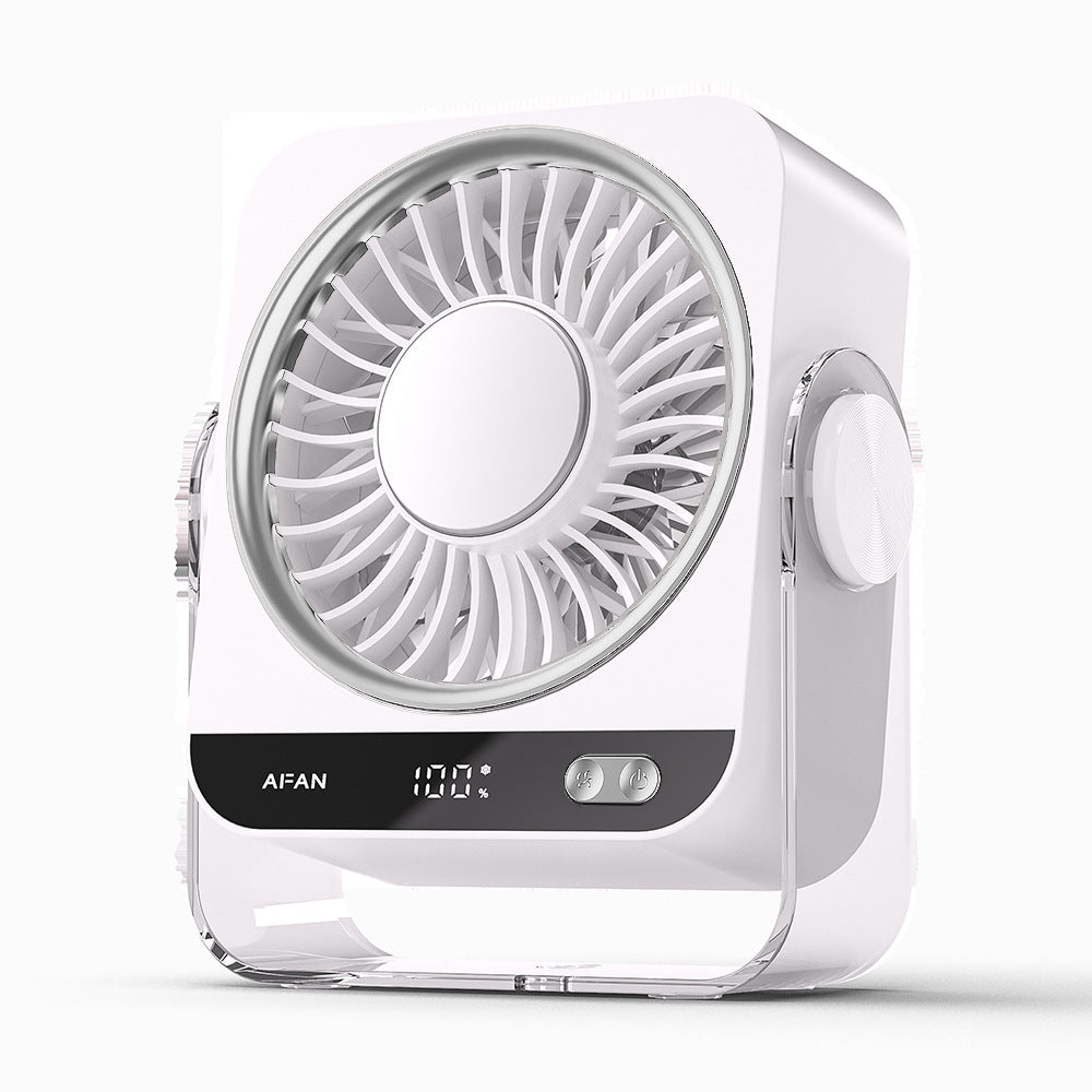 Damen Tischventilator mit digitaler Steuerung und variabler Lüftergeschwindigkeit Brehn