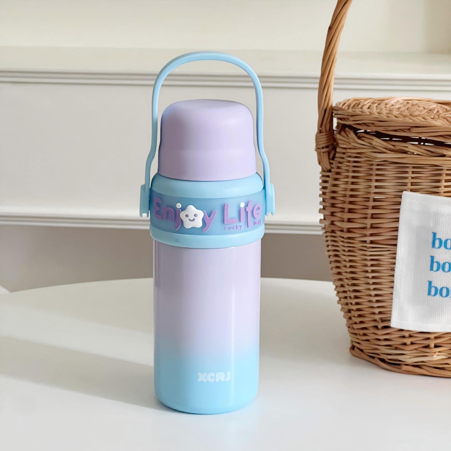 Damen Kunststoff-Isolierflasche mit ergonomischem Griff Brehn
