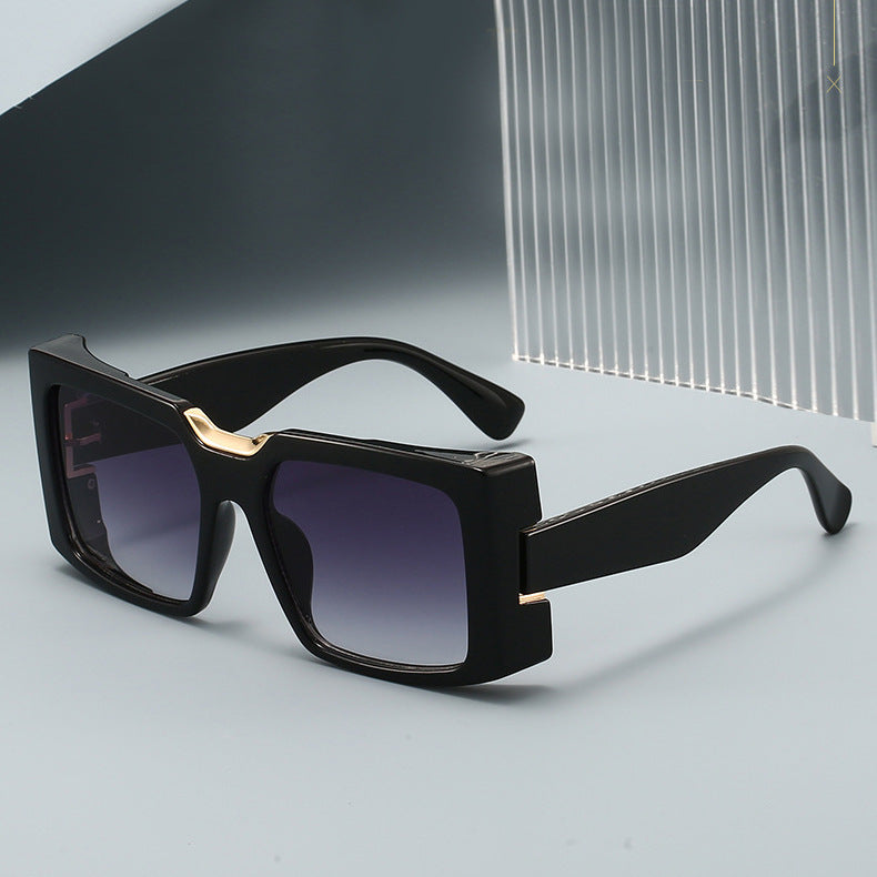 Damen Sonnenbrille im auffälligen geometrischen Design Brehn
