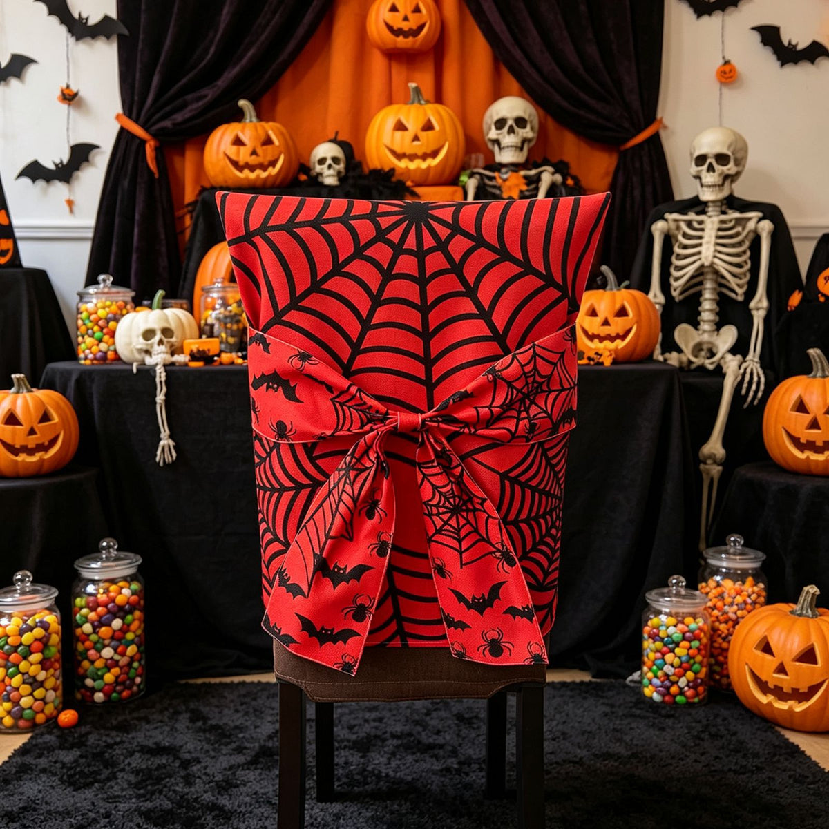 Halloween-Stuhlhusse