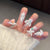 Kreative 3D Themen Press-On Nagelkunst Brehn