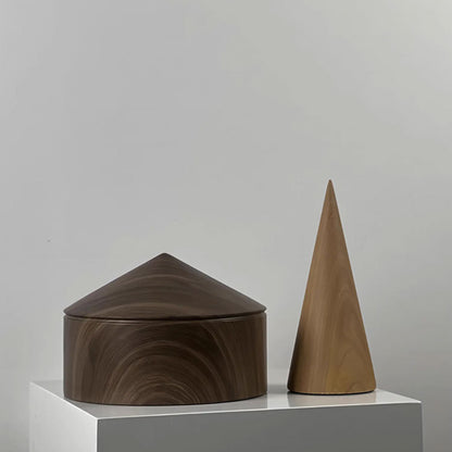 Moderne Dekorative Holzskulptur