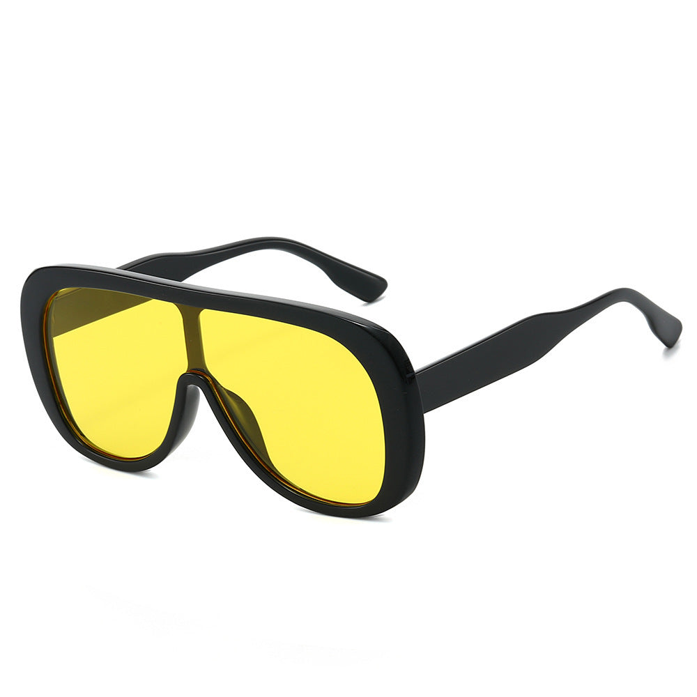 Zeitgenössische Shield Sonnenbrille Brehn