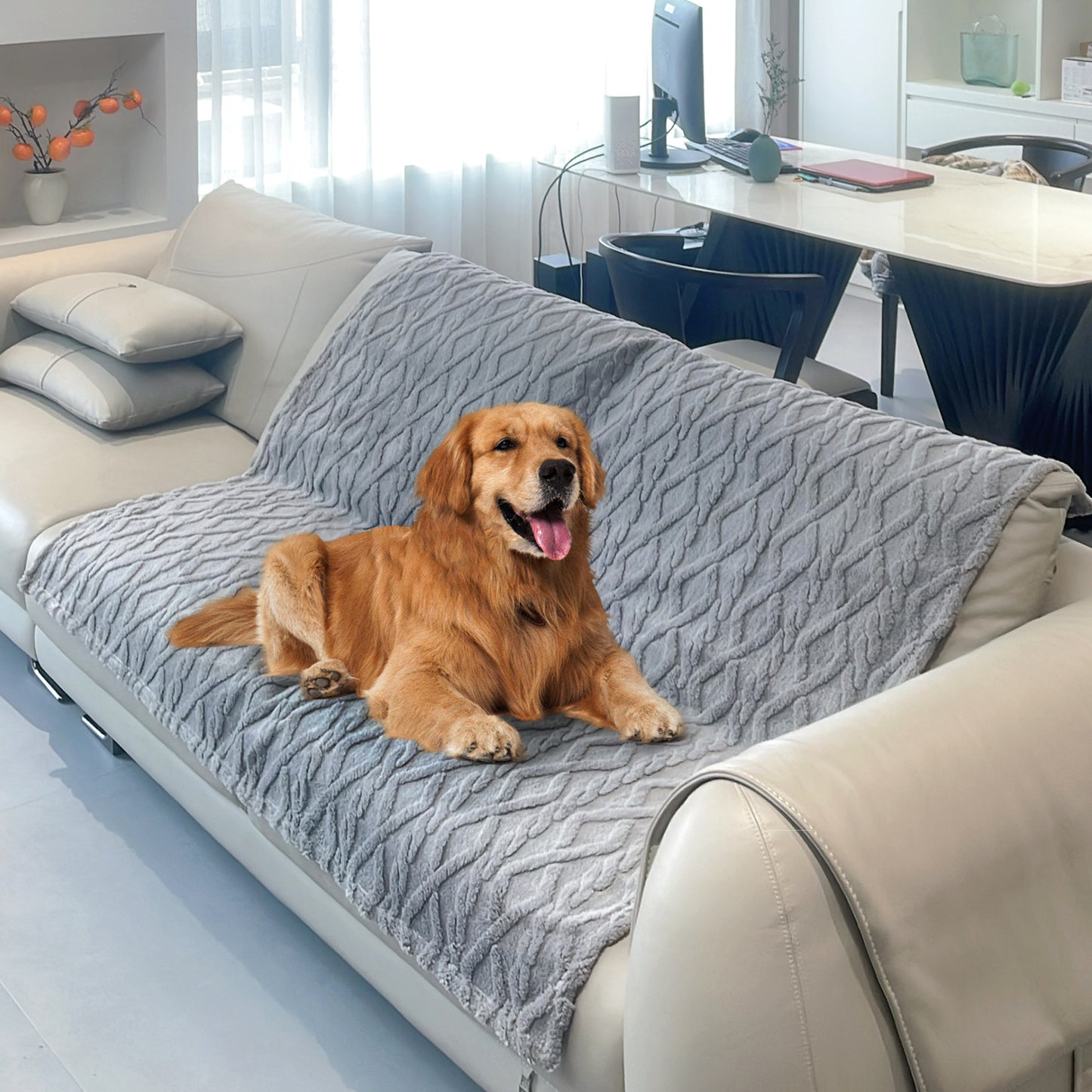 Damen Ultra-weiche Kuscheldecke Brehn