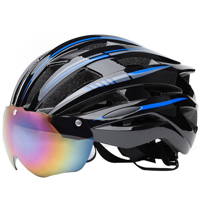 Rennradhelm mit Visierfreundlichem Design und Exzellenter Belüftung Brehn
