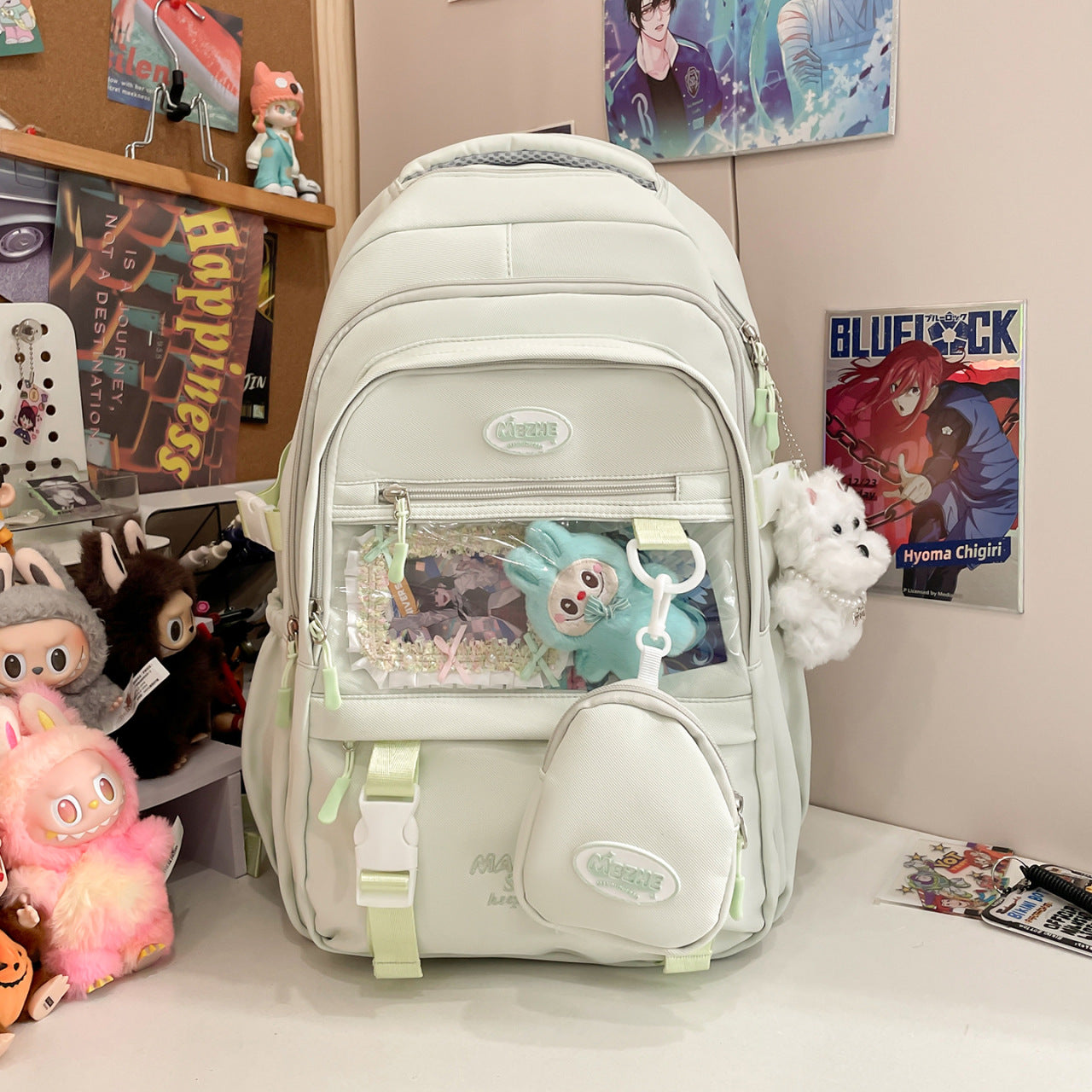 Niedlicher Charakter-Themen-Multi-Taschen-Rucksack
