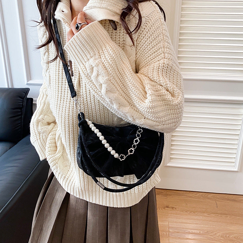 Elegante mit Schleife verzierte Handtasche Brehn