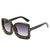 Glamouröse mit Strass besetzte Oversized-Sonnenbrille Brehn