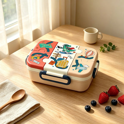 Sport-Themen Mehrfach-Warenkorb Lunch Box