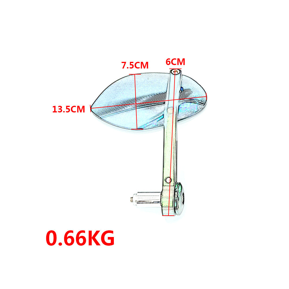 Ergonomische Motorrad Rückspiegel mit Kratzfester Oberfläche Brehn