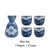 Japanische Sakura Handgefertigte Keramische Sake-Sets | Brehn