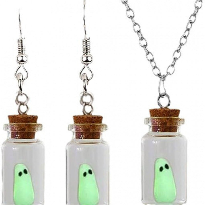 Ghost-In-A-Jar Dangle Ohrringe Brehn