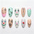 Verspieltes Press-On Nagelkunstset Brehn