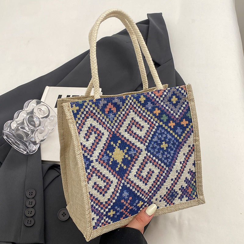 Artisan Textile Mini Tragetasche