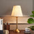 Elegante gefaltete Schirm Tischlampe