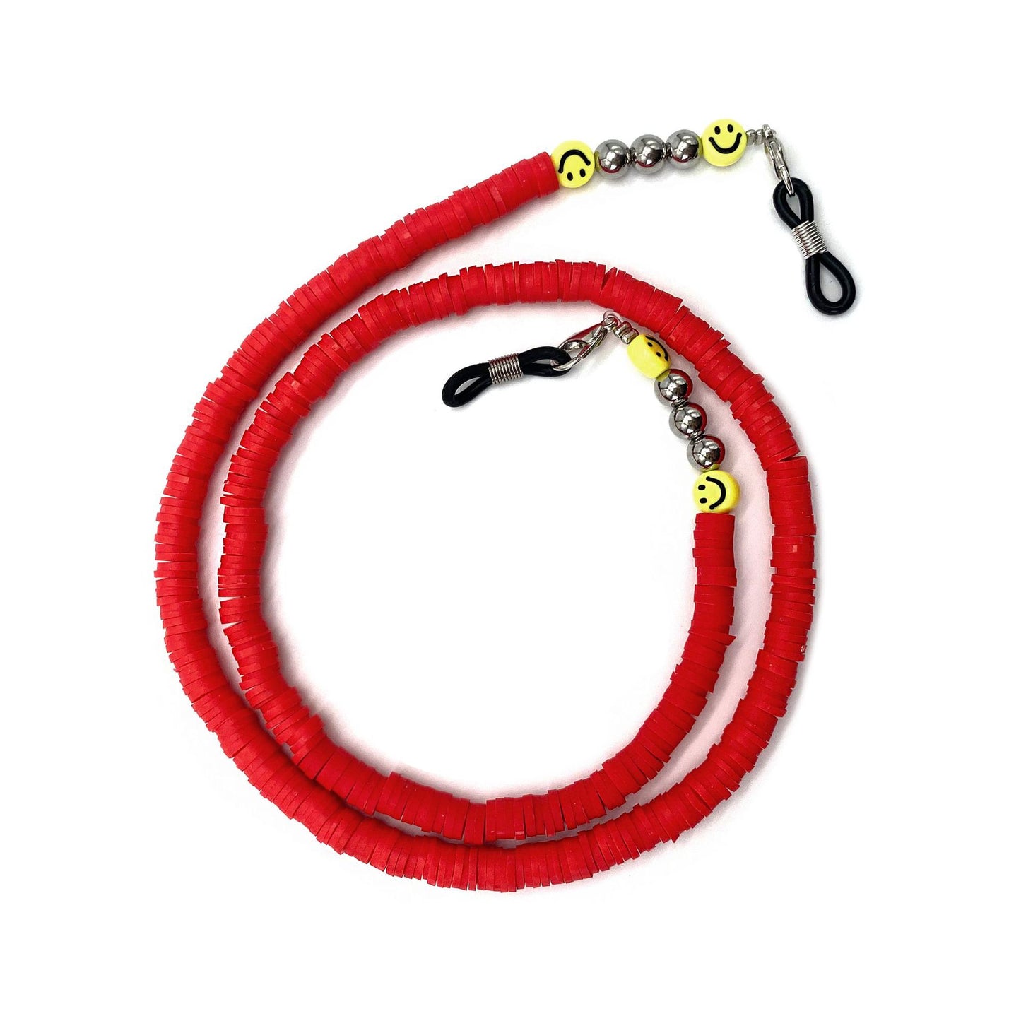Bunte Smile Perlen Brillen Kette Brehn