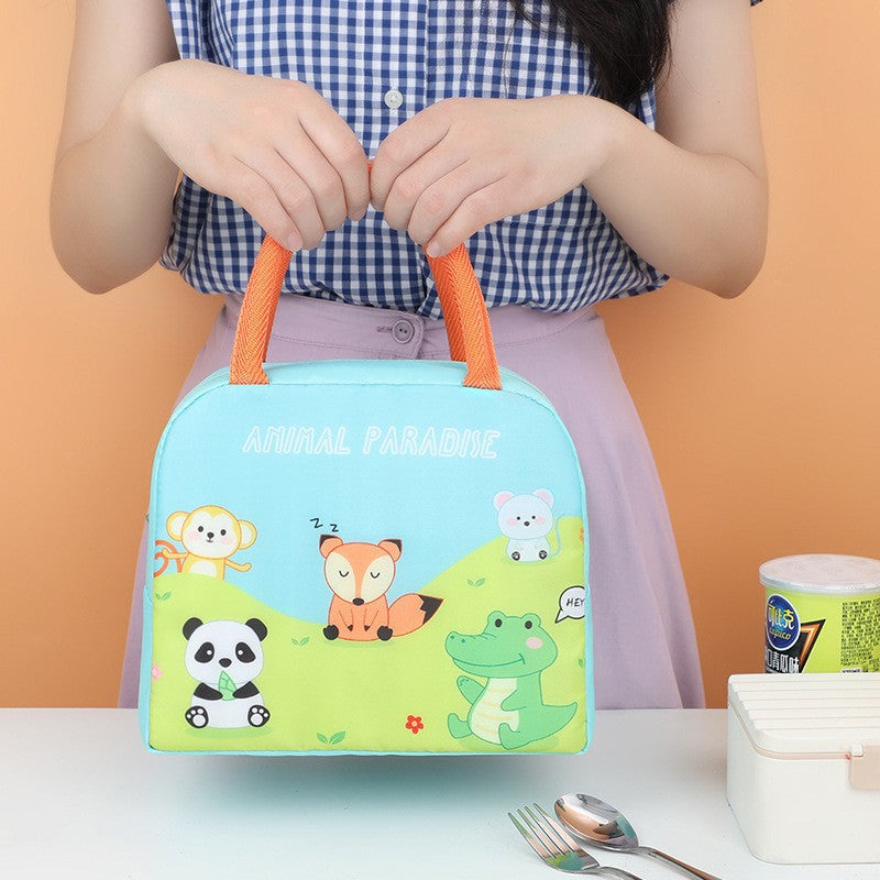 Spaß Tier-Themen Isolierte Lunch-Tasche Brehn