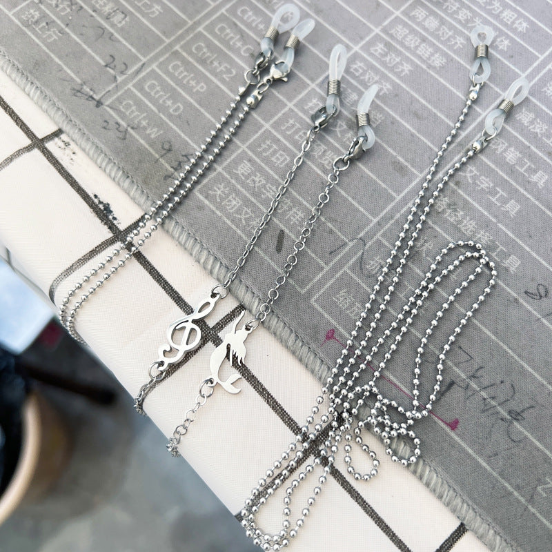 Stylische Metall Sonnenbrillen Kette Brehn