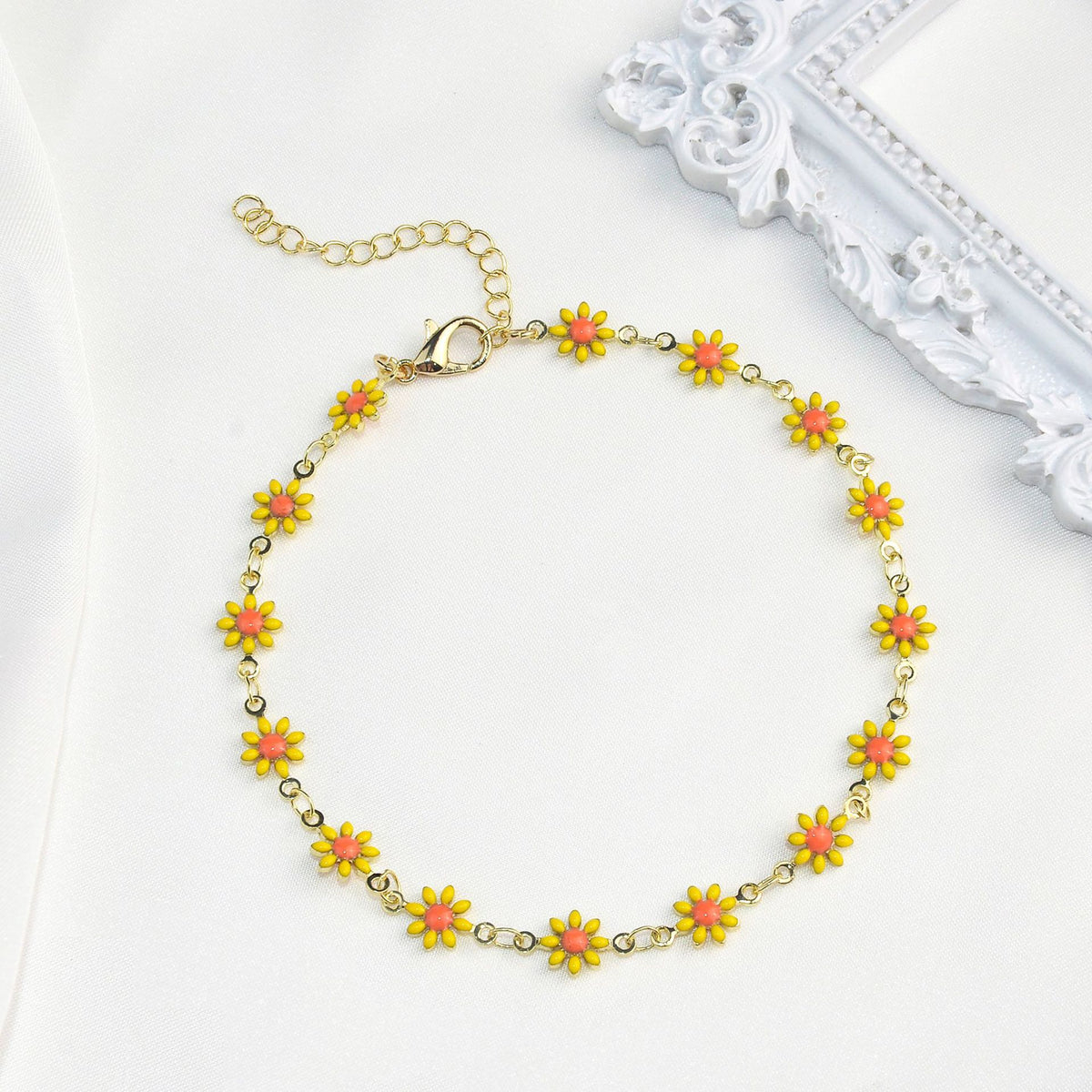 Buntes Floral Kettenarmband Brehn