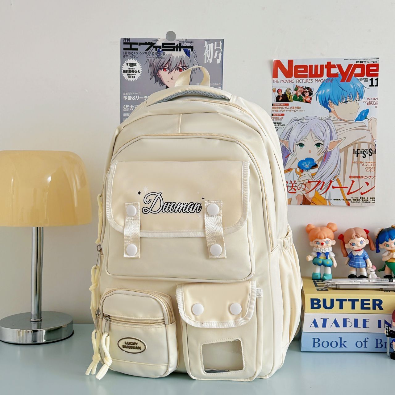 Damen Multi-Pocket Rucksack