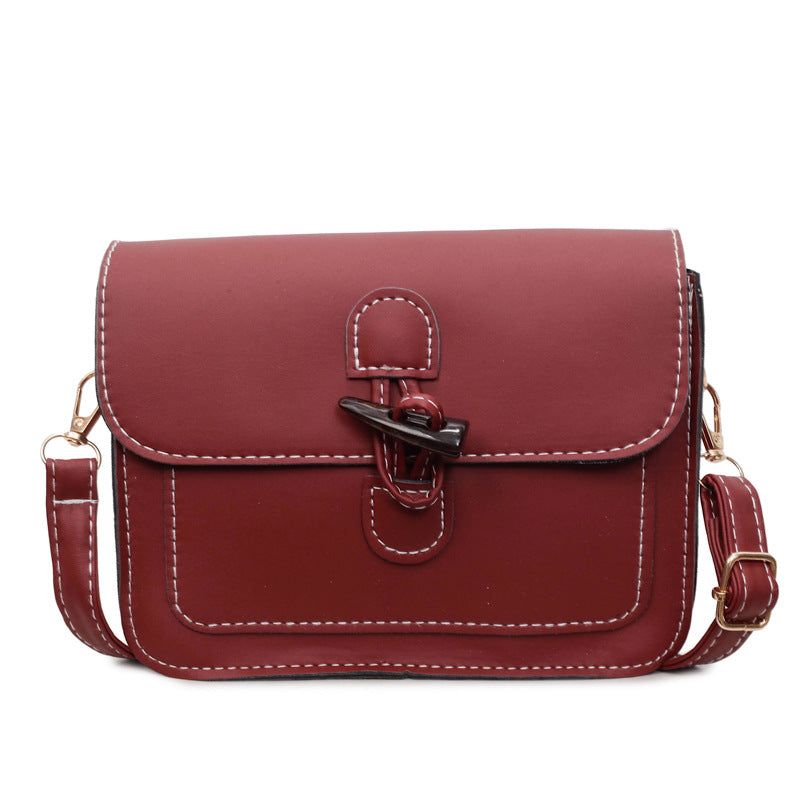WoStructured Leder Umhängetasche Brehn