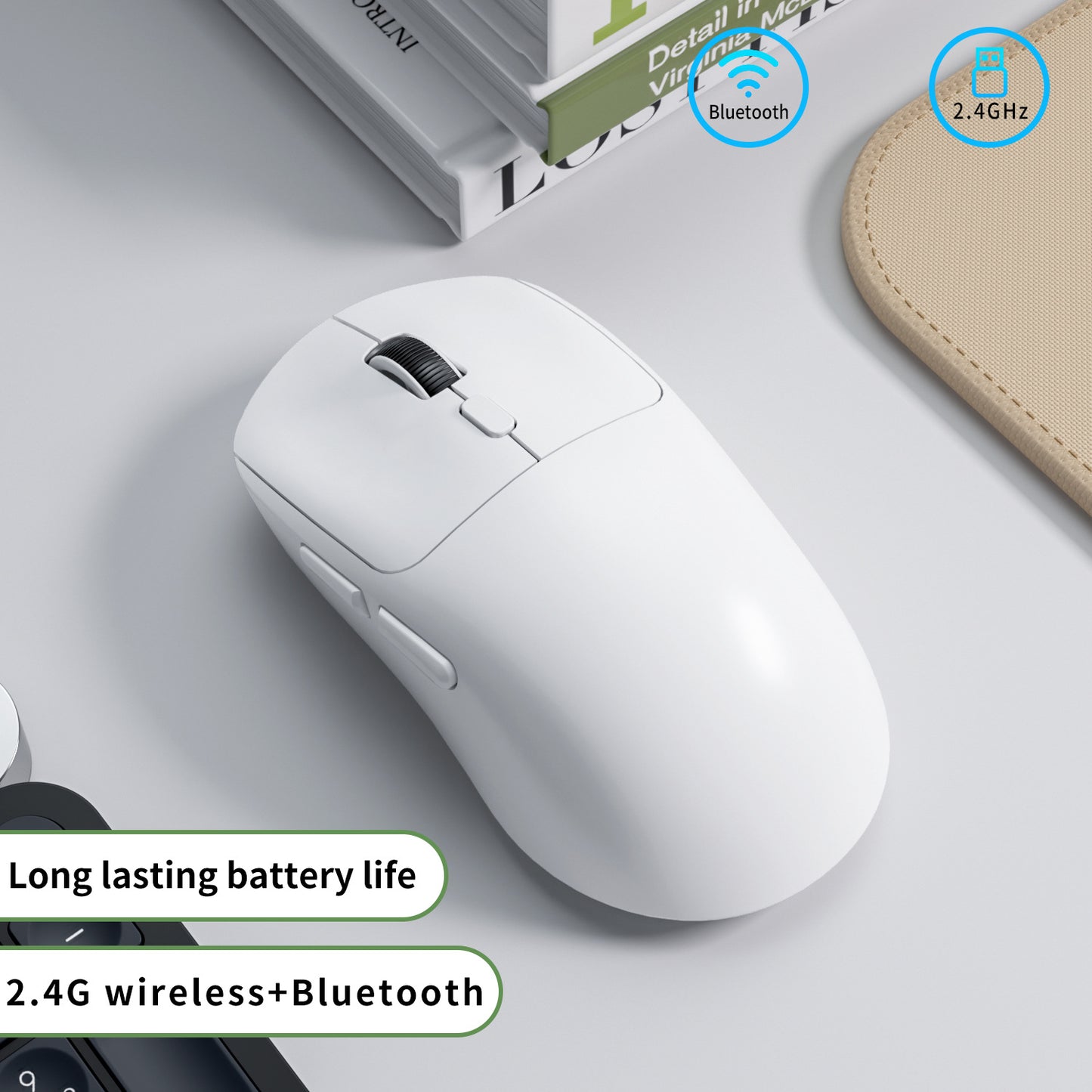 Ergonomische Kabellose Maus Brehn