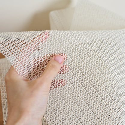 Rutschfeste und atmungsaktive Anti-Rutsch-Mesh-Unterlage für Möbel, Teppiche und Schubladen Brehn