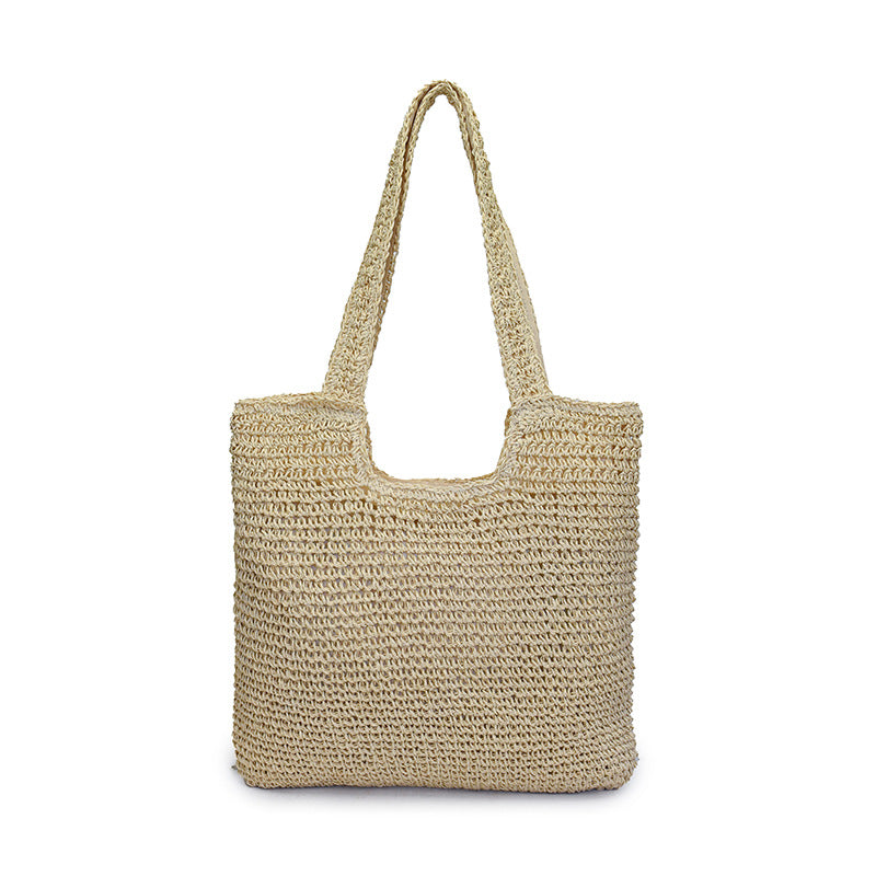 Handgefertigte natürliche Strohtasche