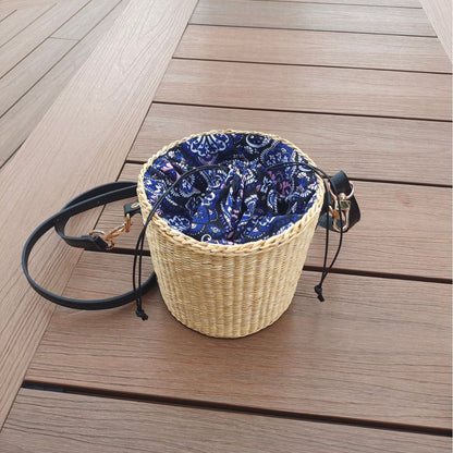 Bohemian Chic Geflochtene Korbtasche Brehn
