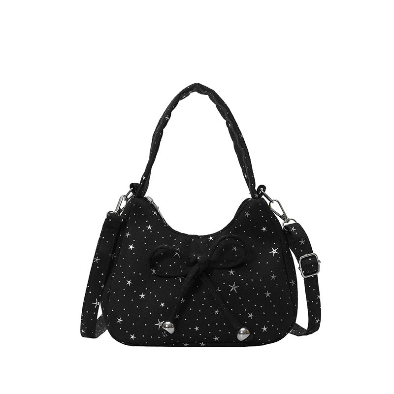 WoDekorative Sternmuster Hobo Tasche Brehn