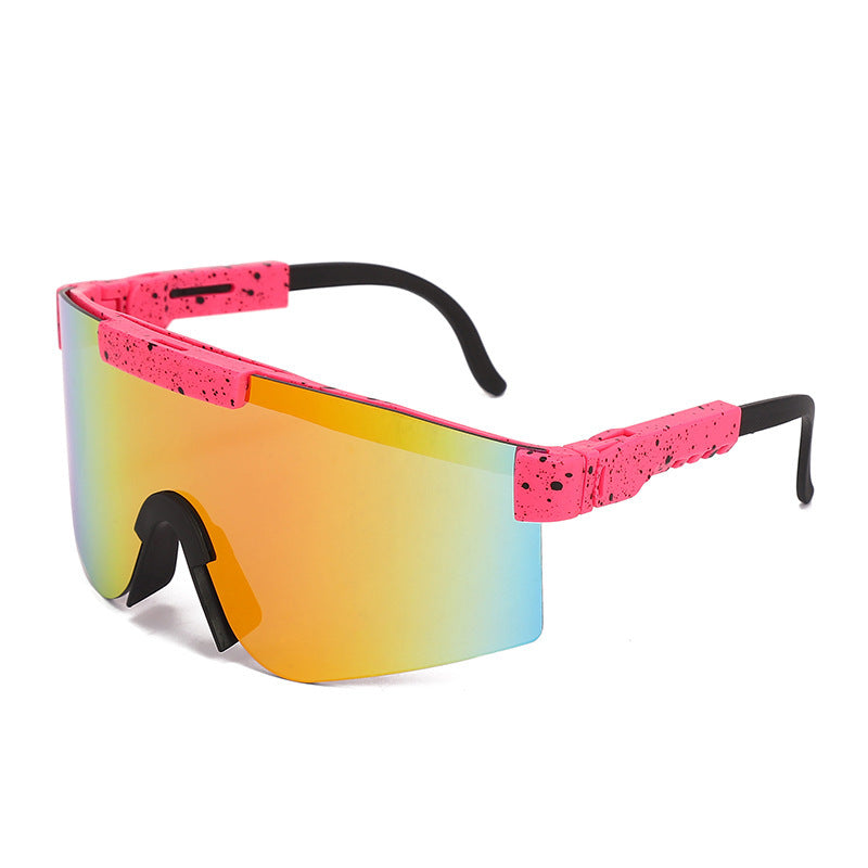 Damen Sportliche Statement-Sonnenbrille im modernen Design Brehn
